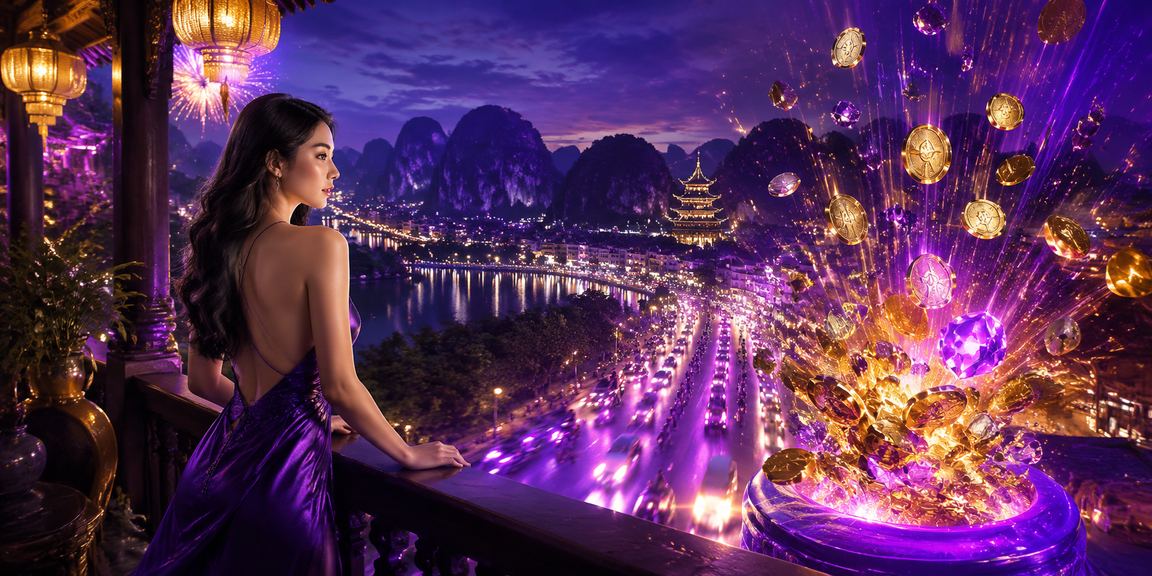 Cảnh đêm neon Ninh Bình với người dùng theo dõi trận đấu và cá cược trực tuyến